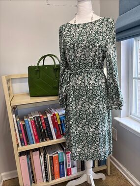 Boden Tie Detail Jersey Shift Dress